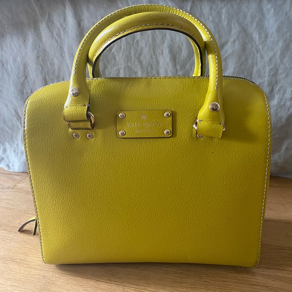 Kate Spade zip top satchel